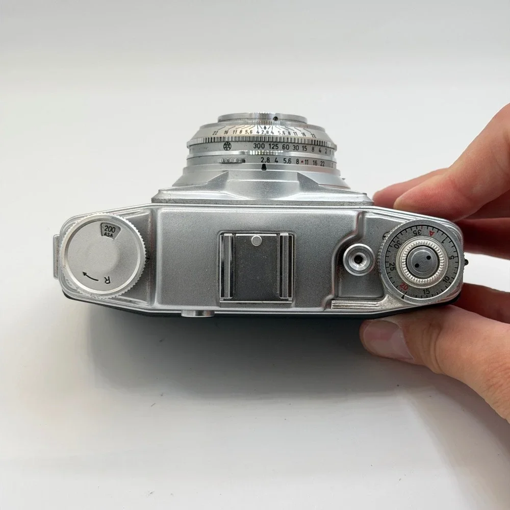 Ansco Super Memar 35mm Film Camera Agfa Color-Apotar 2.8/45 Lens Germany